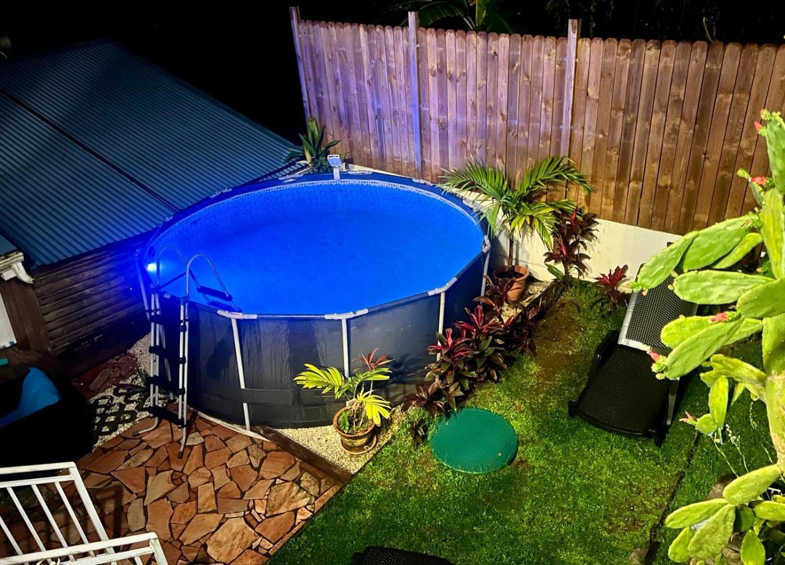 Villa Iguana, Duplex Paisible, Vue Magnifique Mer Et Rocher Du Diamant, Piscine Sainte-Luce Exterior photo